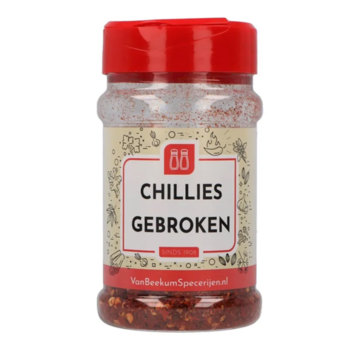 Van Beekum Van Beekum Chilies Gebroken 100 gram