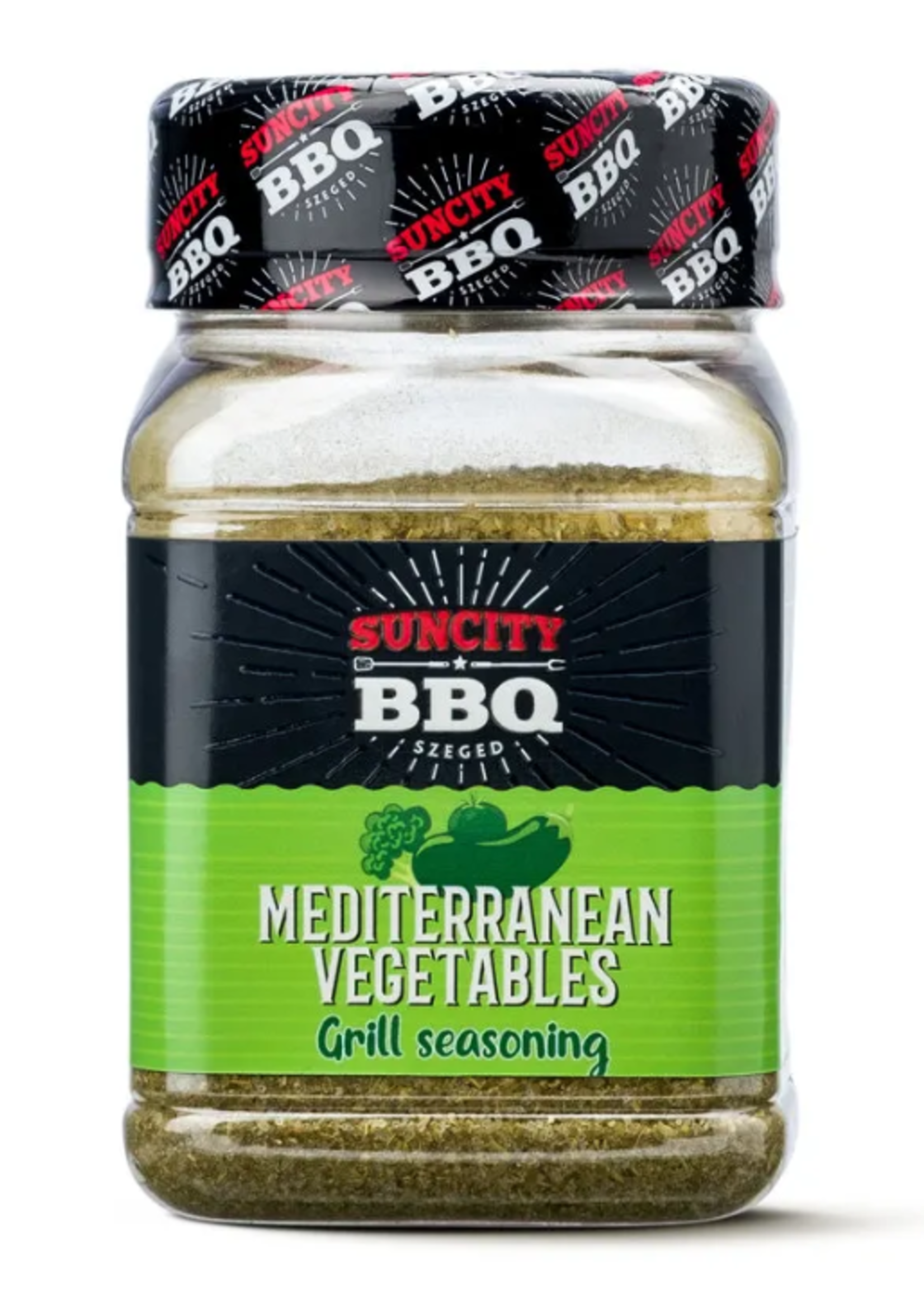 SunCity BBQ SunCity BBQ Mediterranean Gemüse Grill Rub 280 Gramm