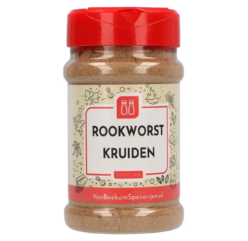 Van Beekum Van Beekum Smoked Sausage Herbs 150 grams