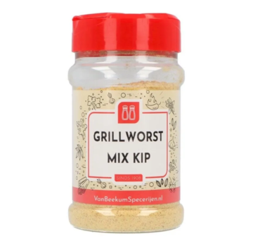 Van Beekum Van Beekum Grillworst Mix Kip 130 gram
