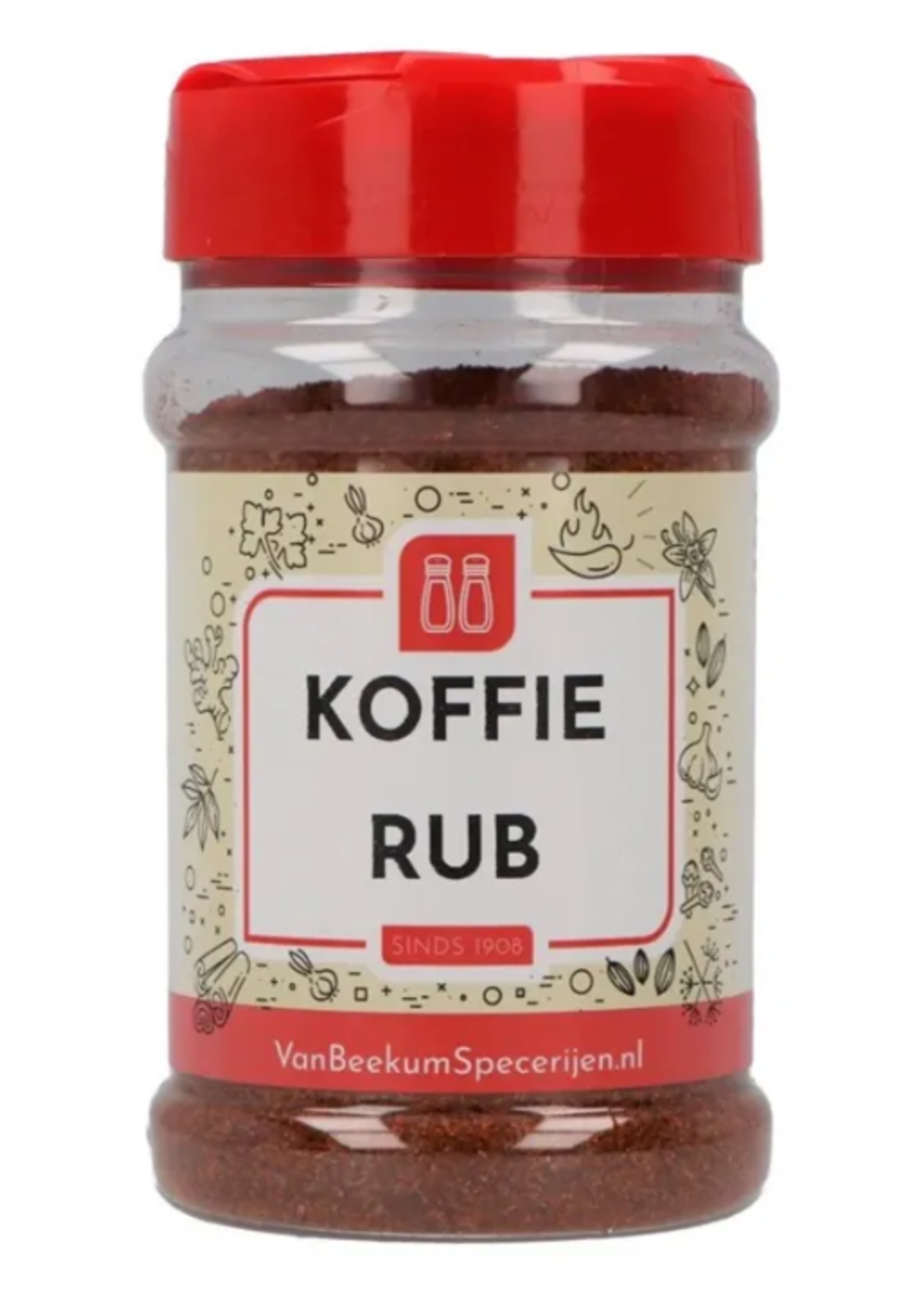 Van Beekum Van Beekum Koffie Rub 200 gram