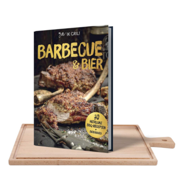 Barbecue & Beer + Pure Wood Steak Board