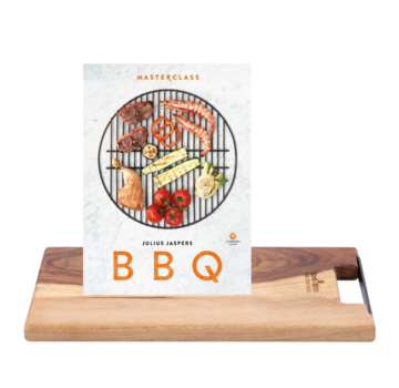 Pure Rose Wood Serveerplank + Masterclass BBQ