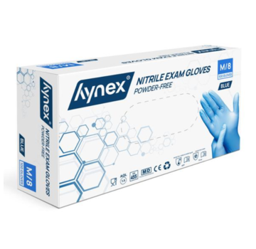 Hynex Hynex Nitrile Gloves Xtra Strong Blue 100 pieces Medium