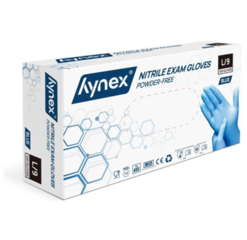 Hynex Hynex Nitril Handschoenen Xtra Strong Blauw 100 stuks Large