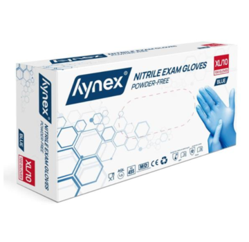 Hynex Hynex Nitrilhandschuhe Xtra Strong Blau 100 Stück XLarge