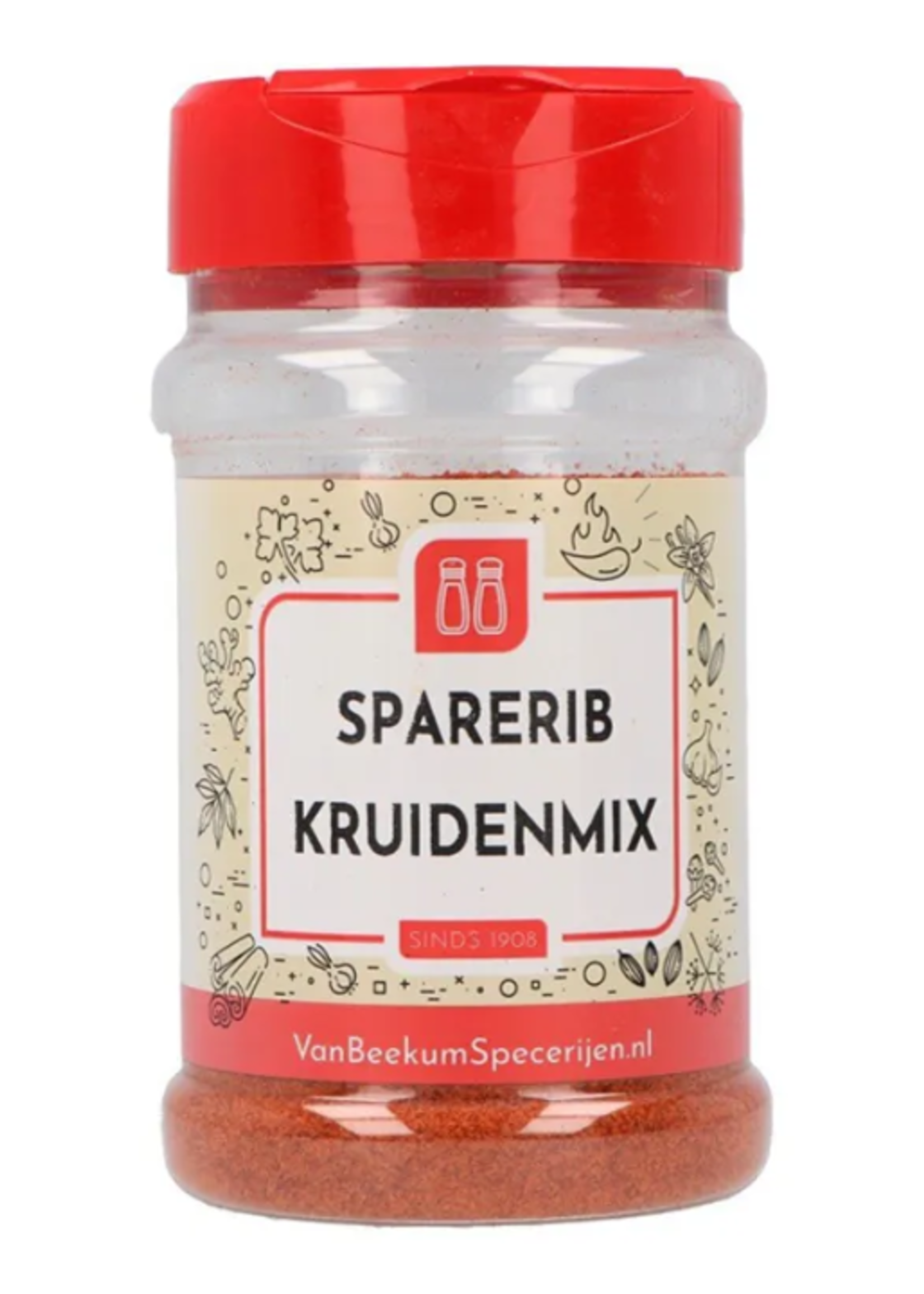 Van Beekum Van Beekum Sparerib Herb Mix 200 grams