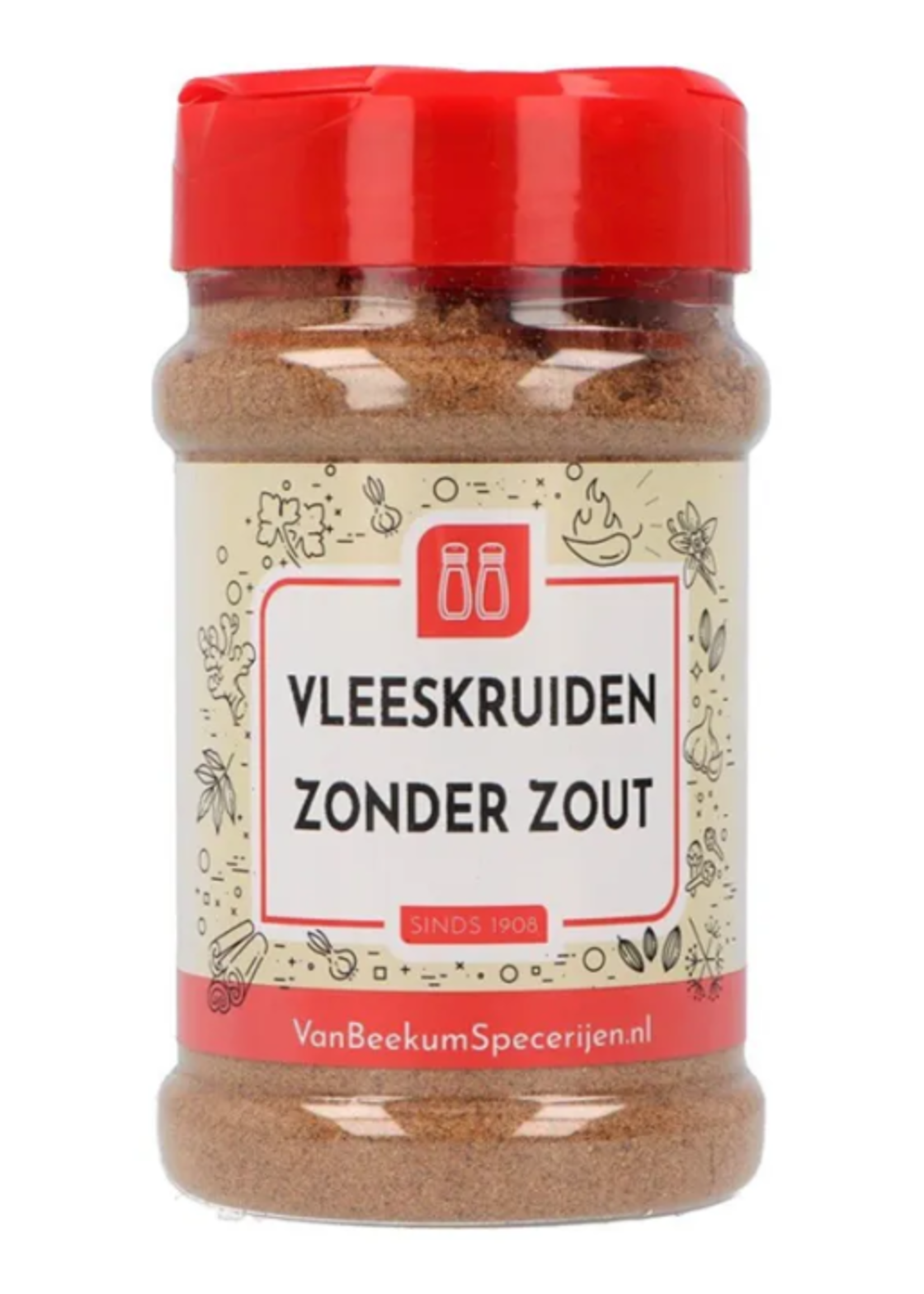 Van Beekum Van Beekum Meat Seasoning without Salt 150 grams