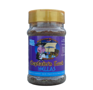 Captain's Luck Captain's Luck Hellas BBQ Rub 150 gram