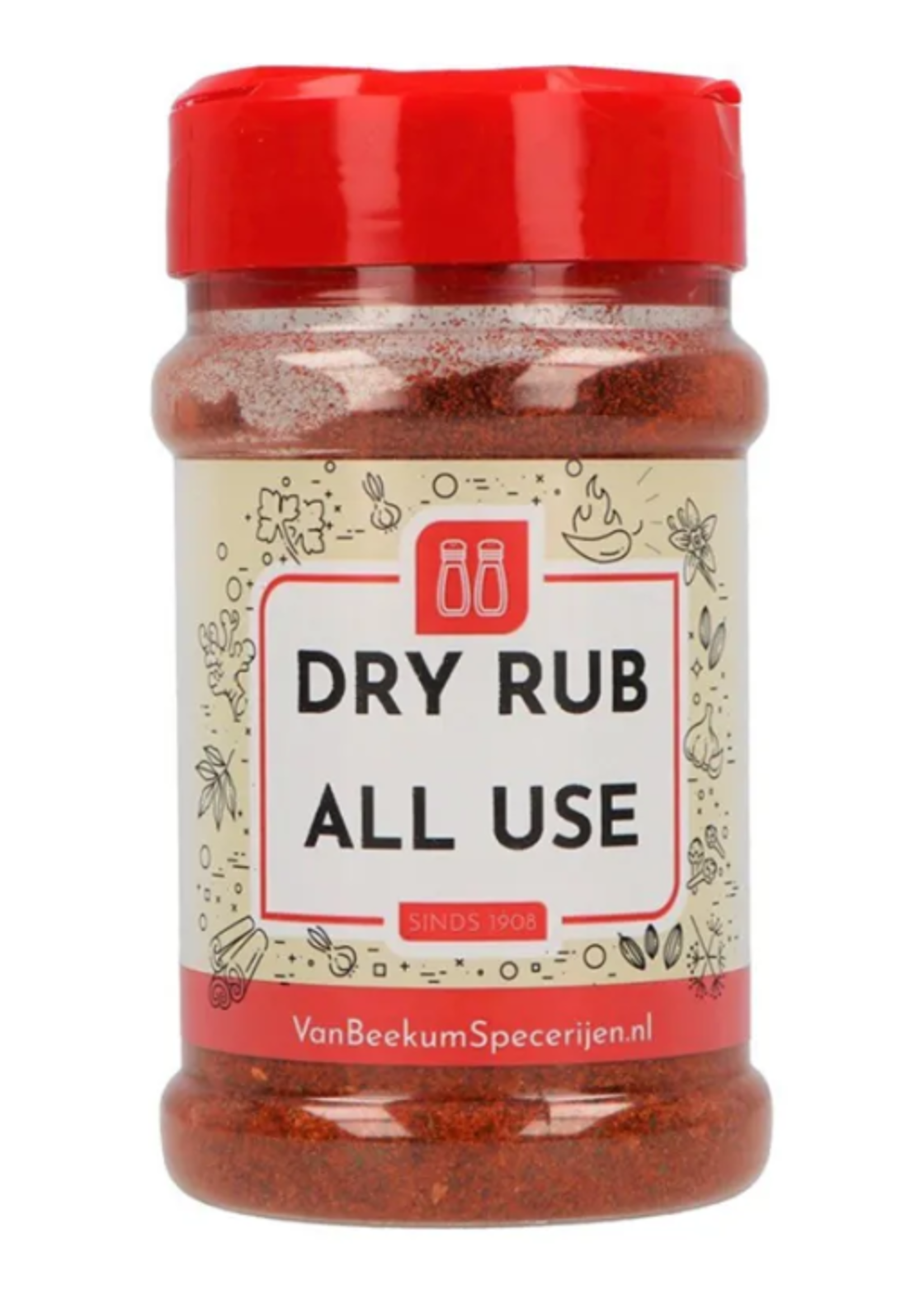 Van Beekum Van Beekum Dry Rub All Use 200 grams