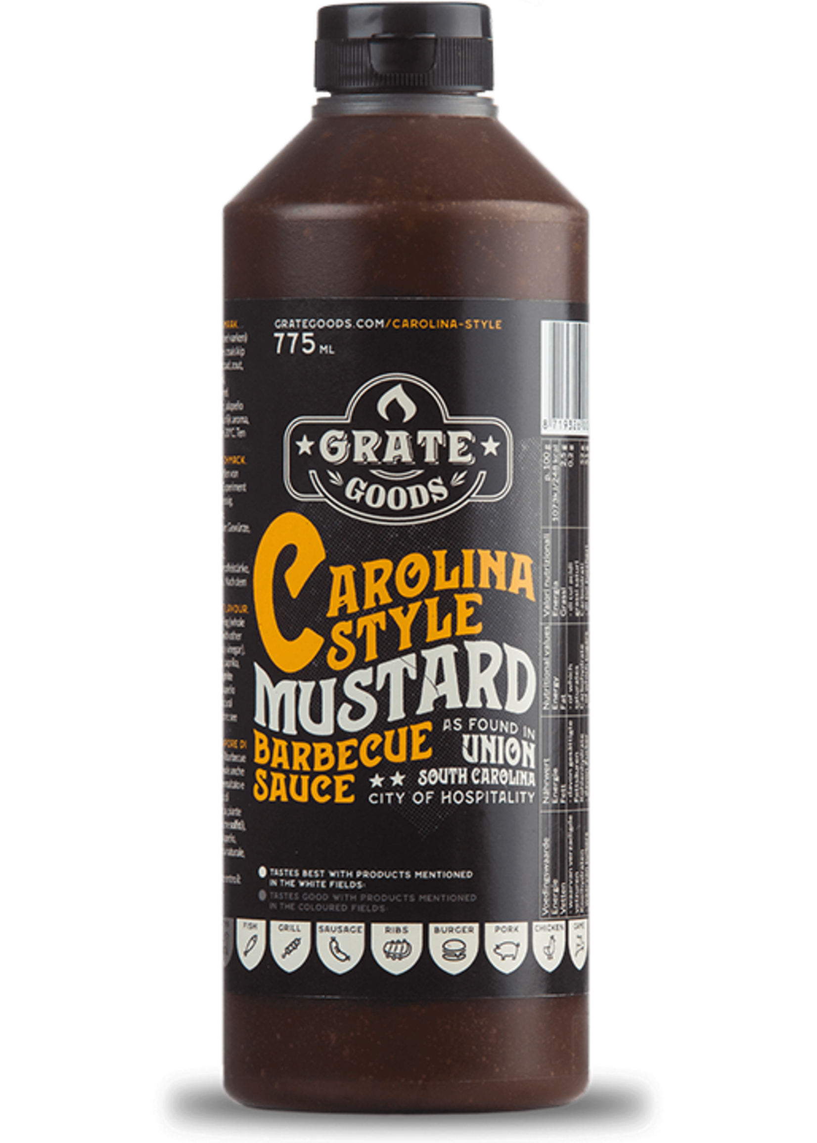 Grate Goods Grate Goods Carolina Mustard Sauce 775 ml