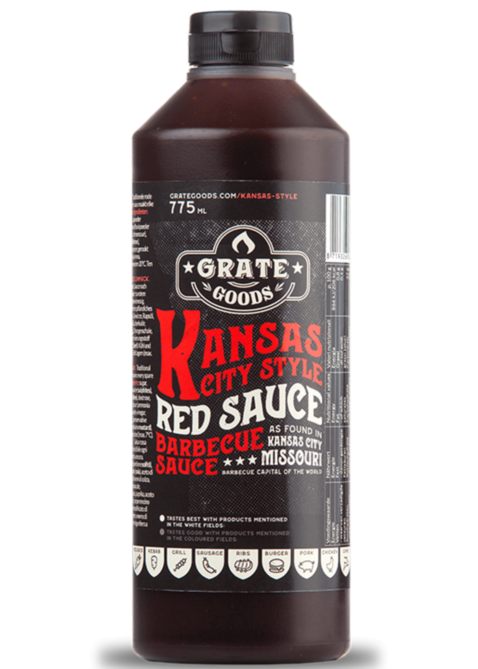 Grate Goods Grate Goods Kansas City Red Sauce 265 ml