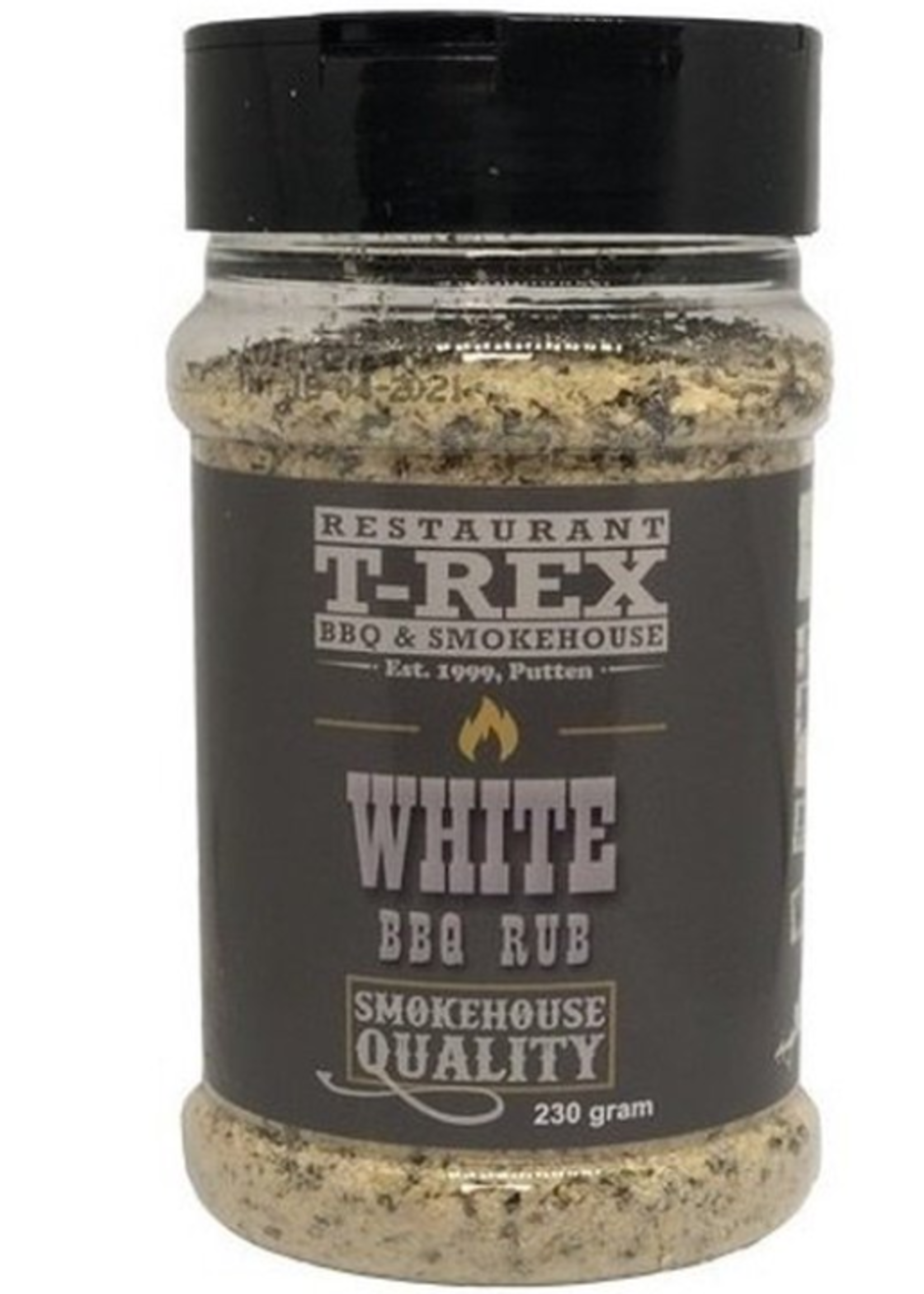 T-Rex T-Rex White BBQ Rub 230 Gramm