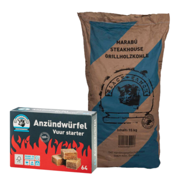 Black Ranch Black Ranch Marabu Charcoal 15 kg