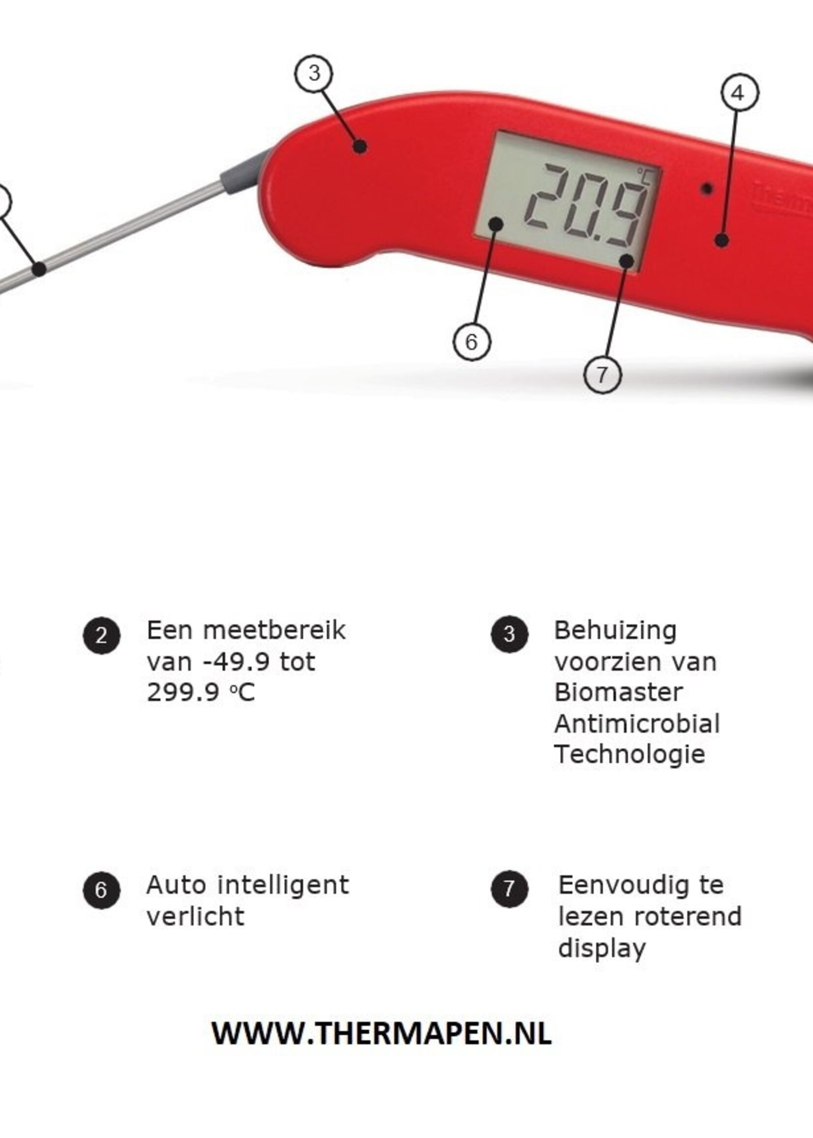 Thermapen Thermapen ONE Grijs