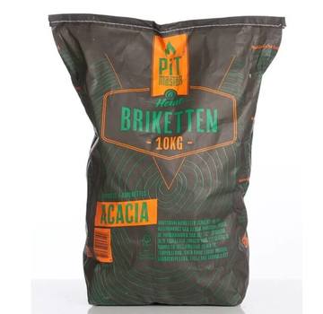 Pitmaster Pitmaster Briquettes Acacia Pillow Shape 10 kg