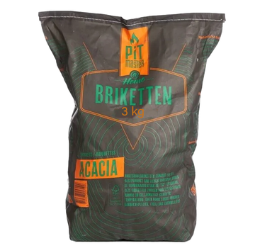 Pitmaster Pitmaster Briketten Acacia Pillow Shape 3 kg