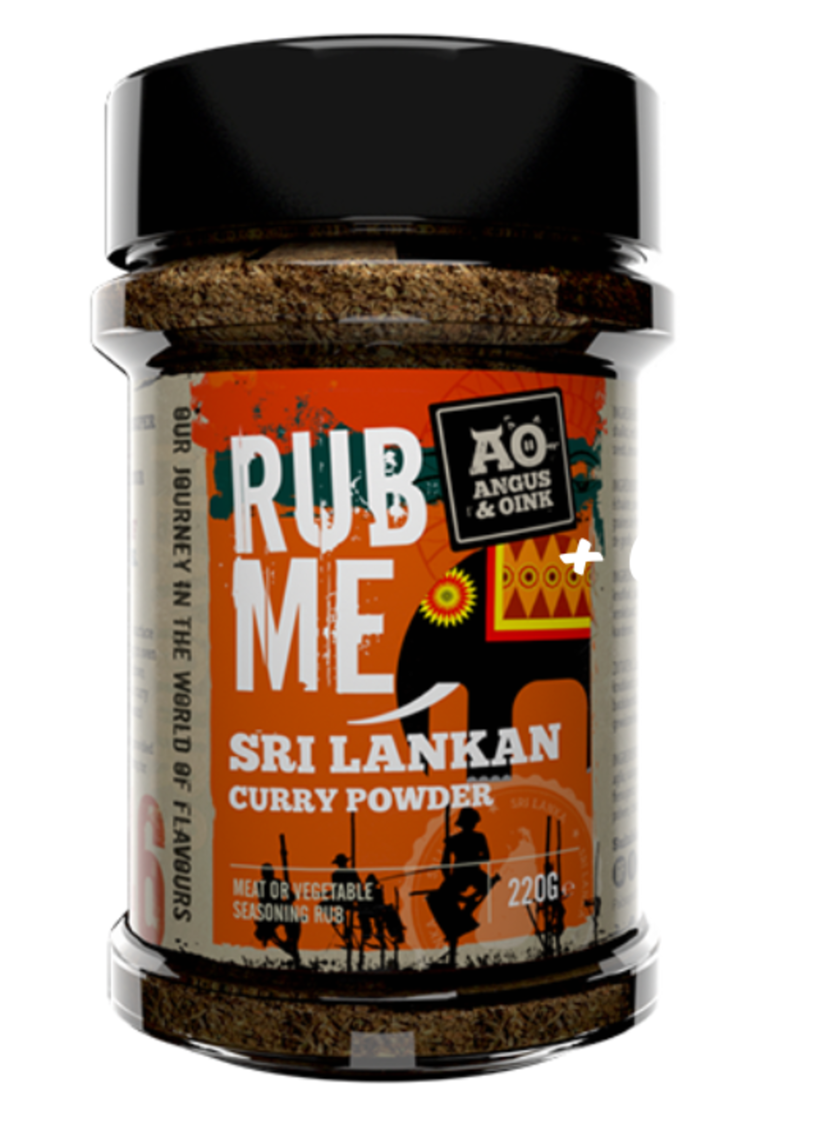 Angus & Oink Angus&Oink (Rub Me) Sri Lankan Curry Powder 200 gram