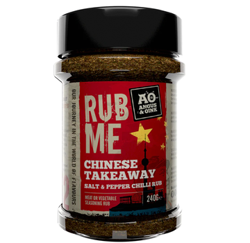 Angus & Oink Angus&Oink (Rub Me) Chinese Takeaway Salt & Pepper Chili Rub 200 gram