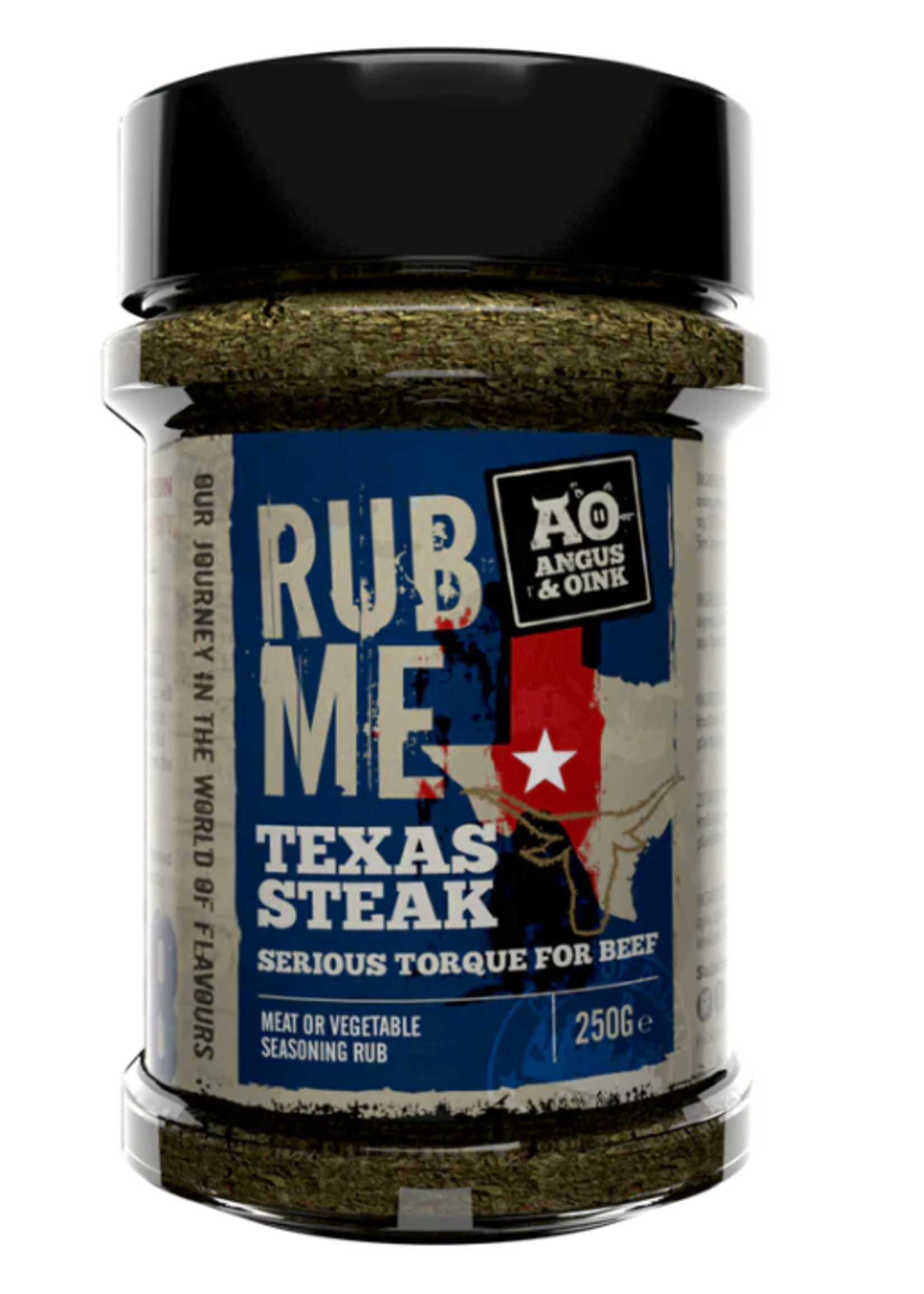 Angus & Oink Angus&Oink (Rub Me) Texas Steak Seasoning 250 gram