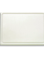 F-Dick F-Dick Plastic Cutting Board with Drip Edge HACCP White