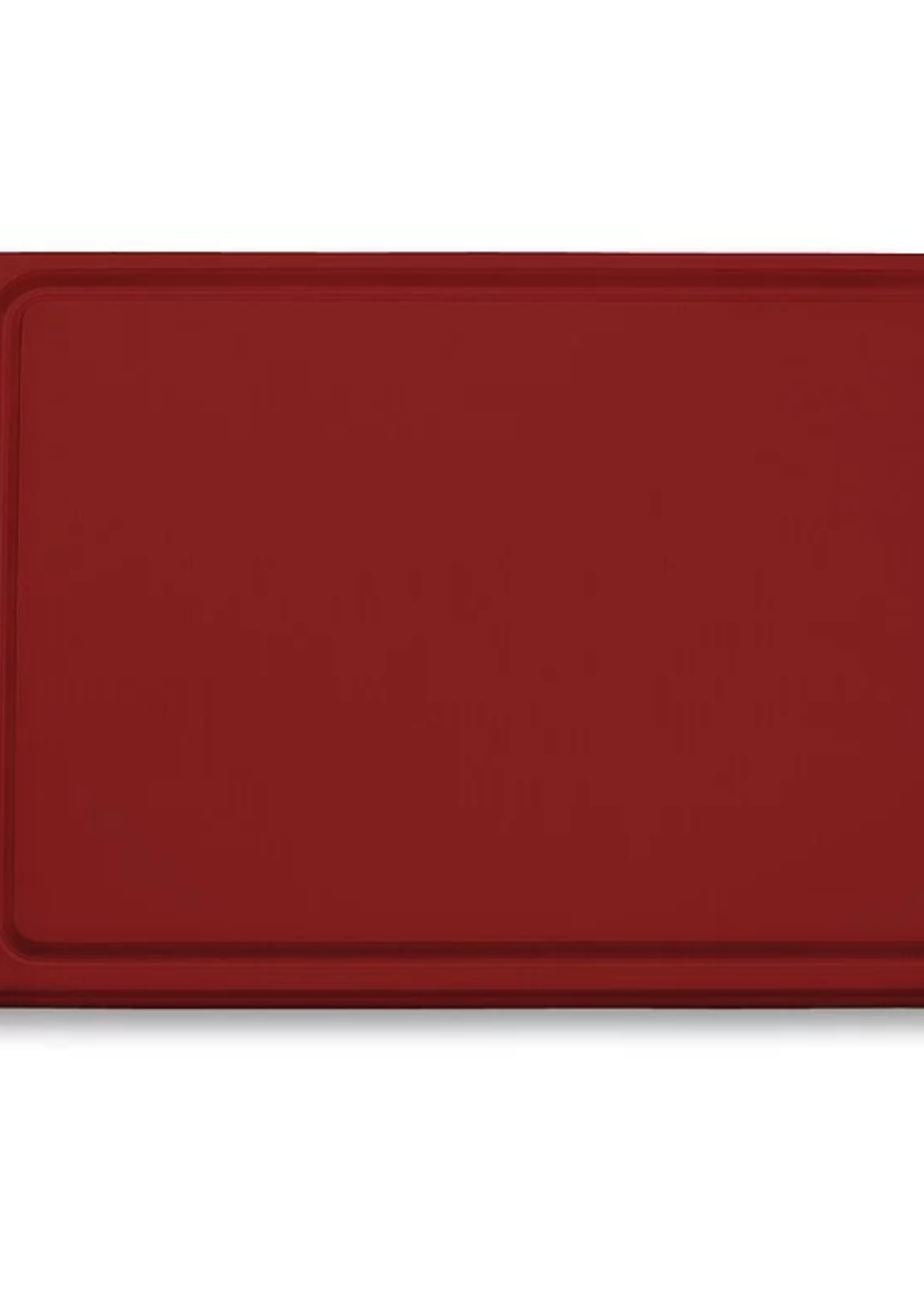 F-Dick  F-Dick Plastic Cutting Board with Drip Edge HACCP Red