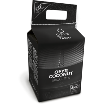 Transport Damage: OFYR Coconut Briquettes Cubes 2 kg