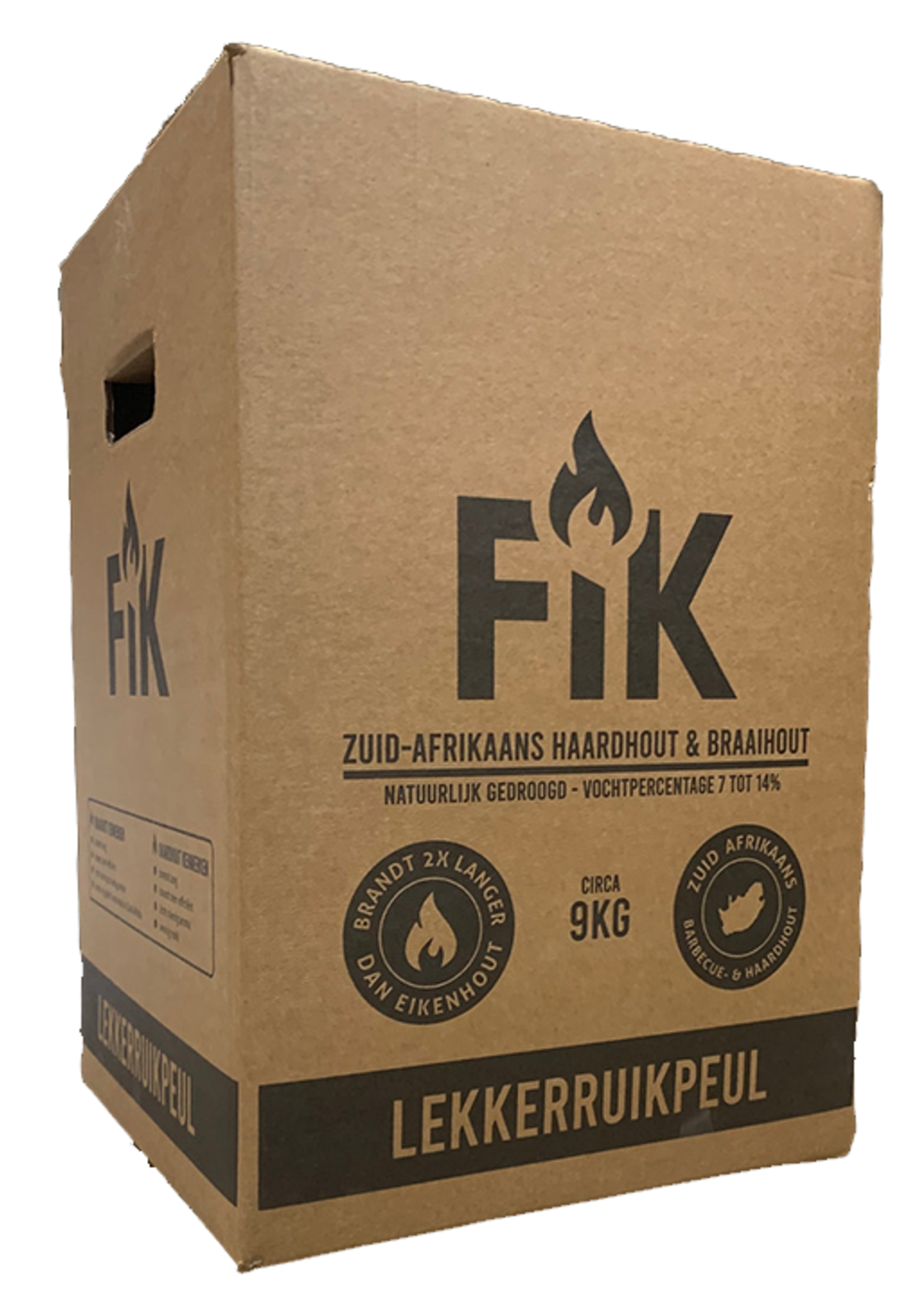 Fik Fik Zuid-Afrikaans Braaihout Lekkerruikpeul circa 9 kg