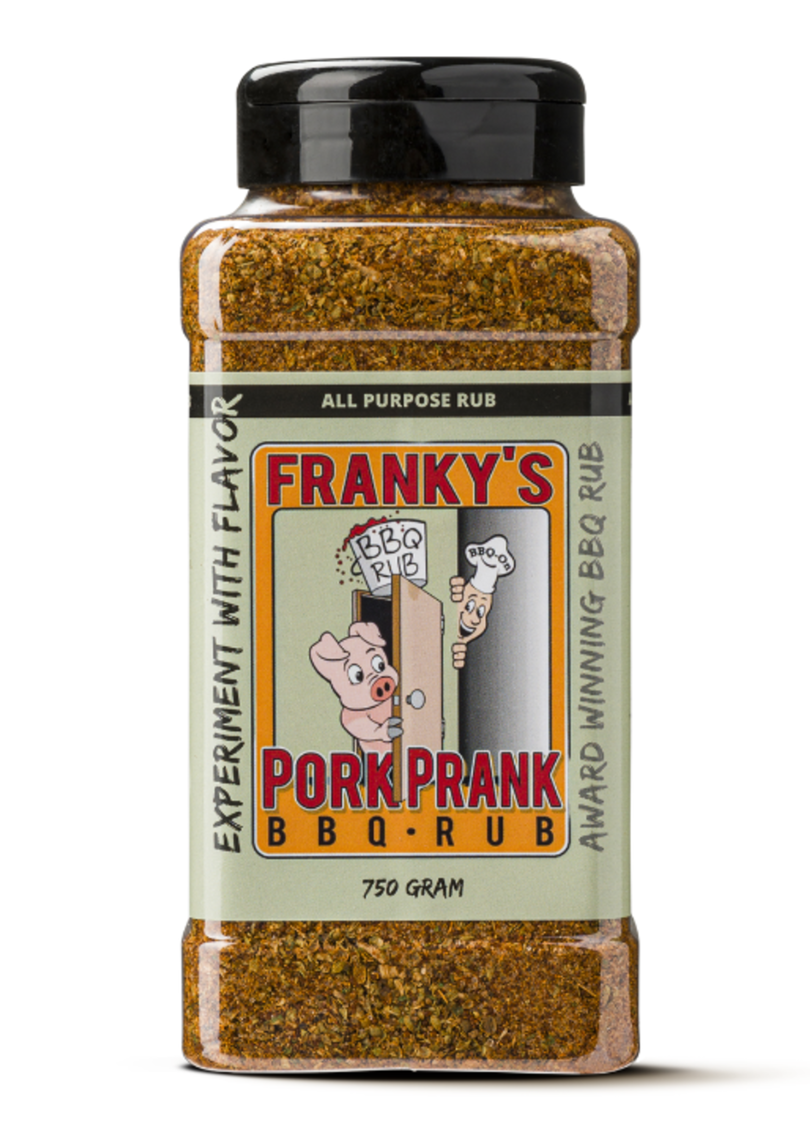 Franky's Pork Prank Franky's Pork Prank (BBQ-On) Award Winning Pork Rub 750 gram