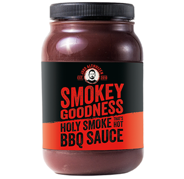 Smokey Goodness Smokey Goodness Holy Smoke That's Hot! Premium BBQ Sauce 500 ml