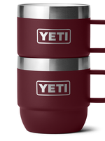 YETI Yeti Rambler Stackable Mugs Wild Vine Red 2 pieces 6 oz