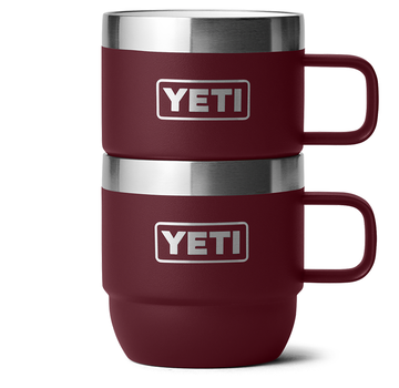 YETI Yeti Rambler Stackable Mugs Wild Vine Red 2 pieces 6 oz