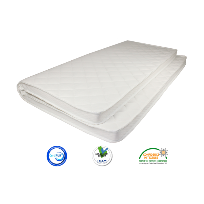 Matrassenfabrikant oplegmatras 130x190 Traagschuim