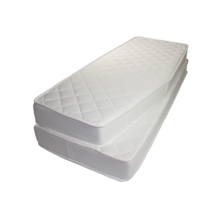 Matrassenfabrikant Opklapmatras met schuine zijde caravan camper koudschuim HR55