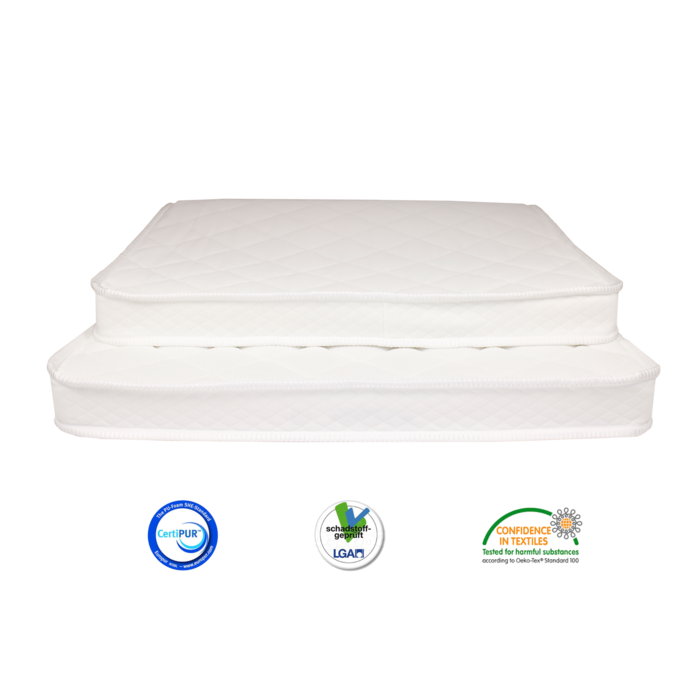 Matrassenfabrikant Oplegmatras 90x220 Koudschuim HR55