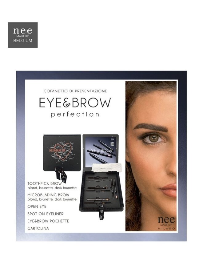 NEE Testerkit Eye Brow 8 pièces