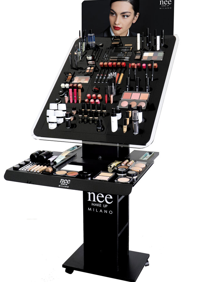 Neemakeup Milano Expo Luxery avec 171 testeurs TVA et transport inclus sans éclairage LED