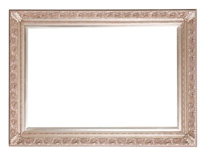 Savona - zilveren barok lijst met ornament
