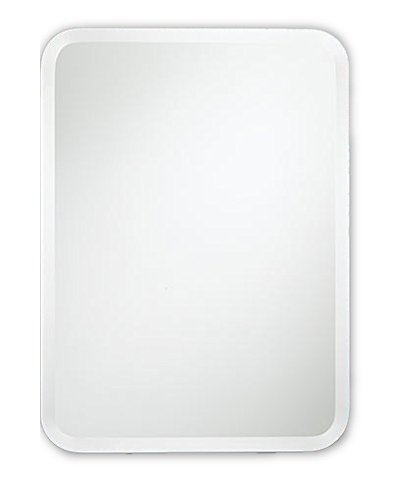 Spiegel met ronde hoeken zonder lijst 60x90 cm