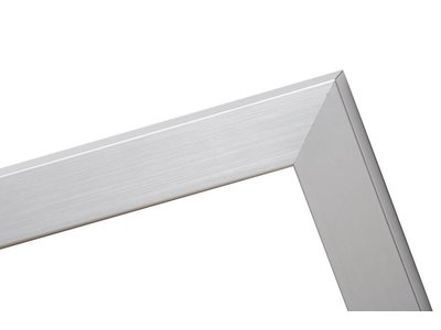 Barletta - Moderne Strakke Lijst - Kleur Geborsteld Aluminium