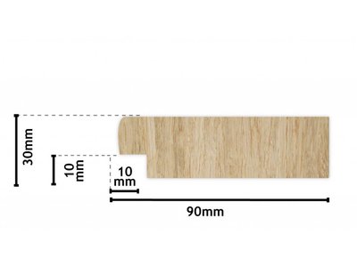 Wood - spiegel - steigerhout