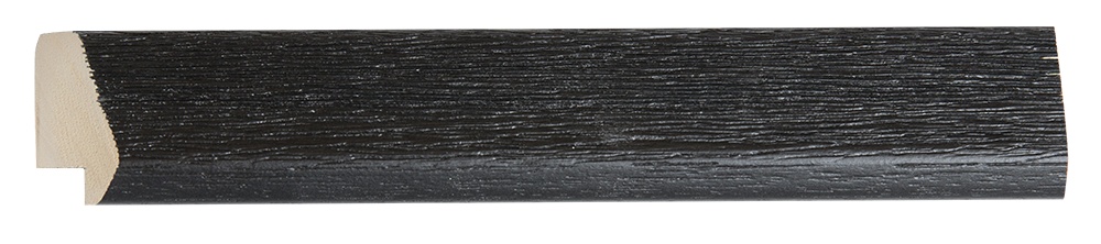 Lille - spiegel - zwart/hout