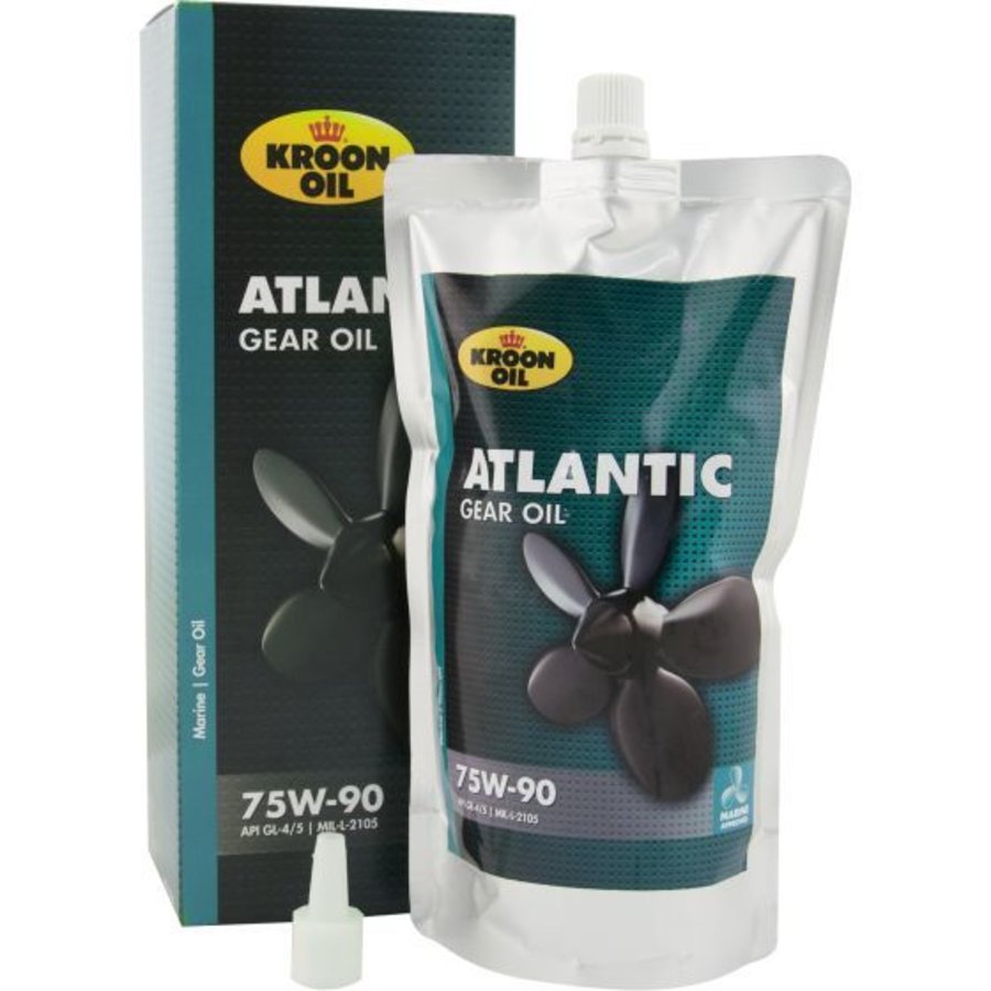 Atlantic Gear Oil 75W-90 - Versnellingsbakolie, 12 x 500 ml-2