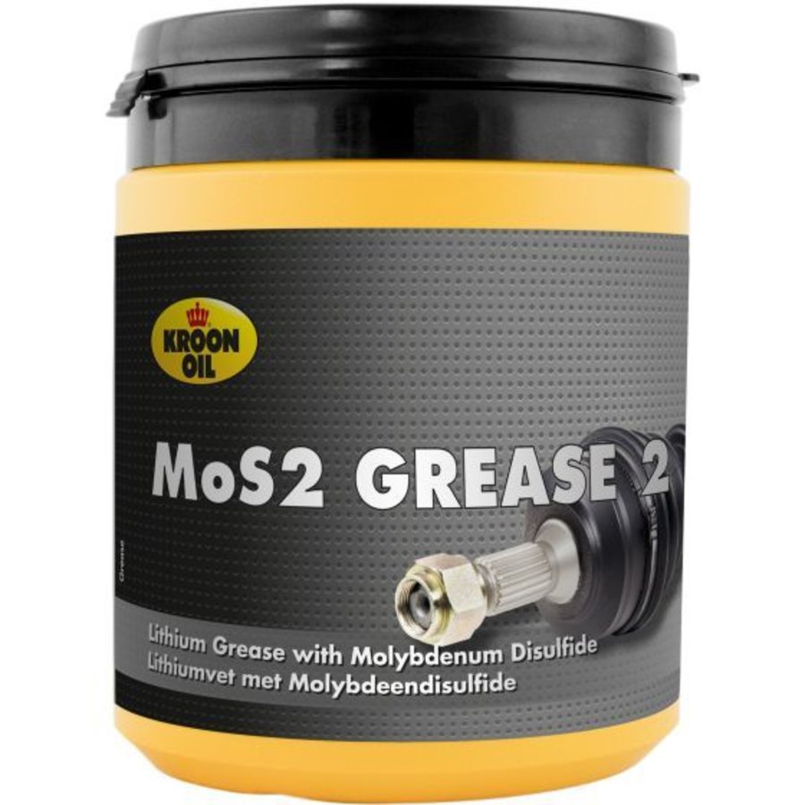 Kroon MoS2 Grease EP 2 Vet, 600 gr