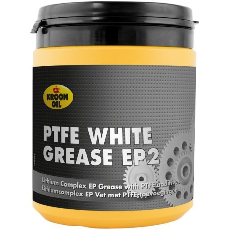 Kroon PTFE White Grease EP2 Vet, 600 gr
