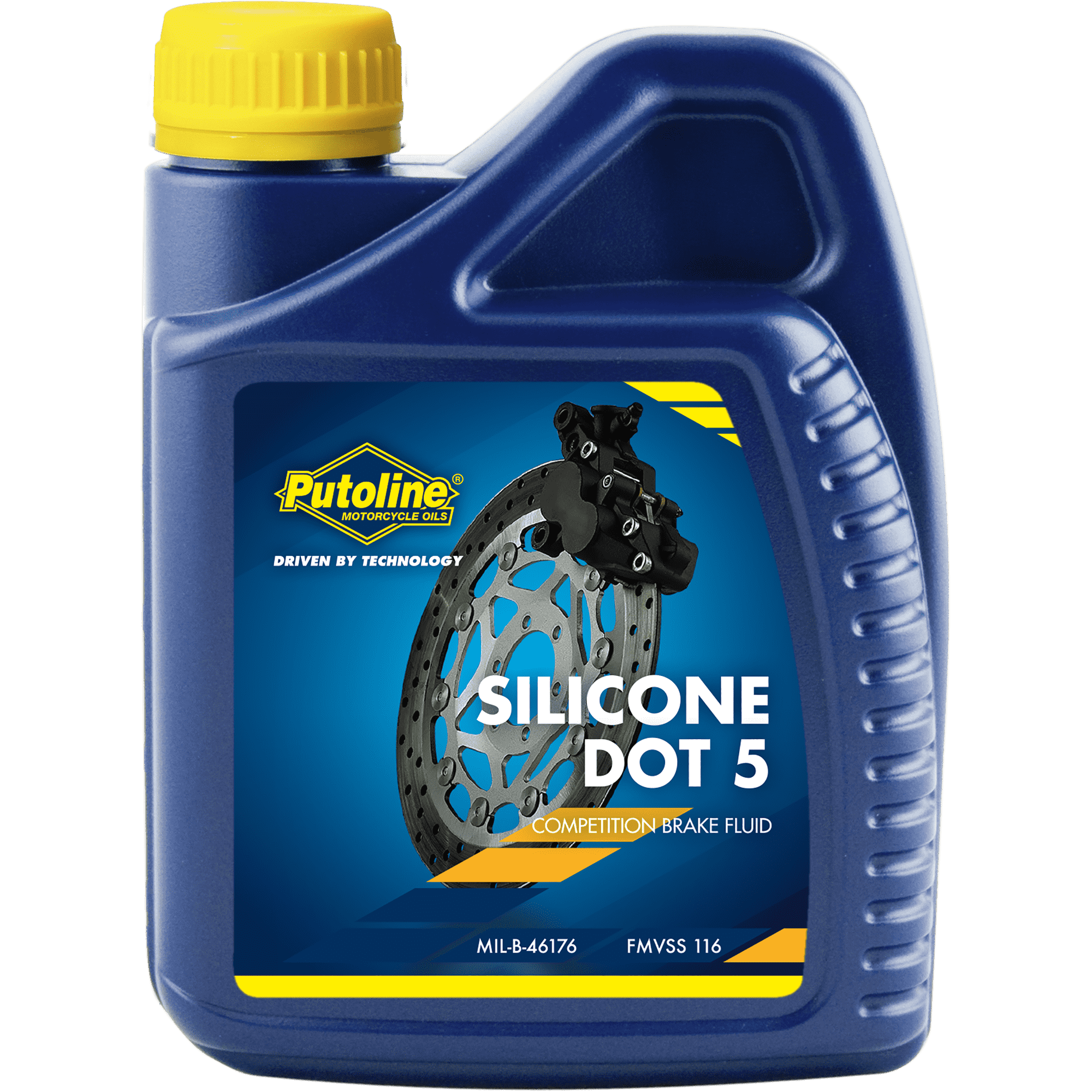 Putoline DOT 5 Silicone Brake Fluid - Remvloeistof, 500 ml