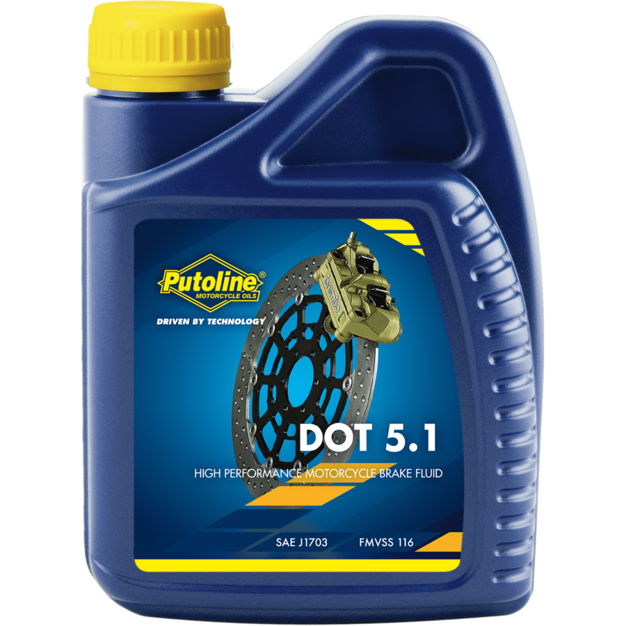 Putoline DOT 5.1 Brake Fluid Remvloeistof, 500 ml