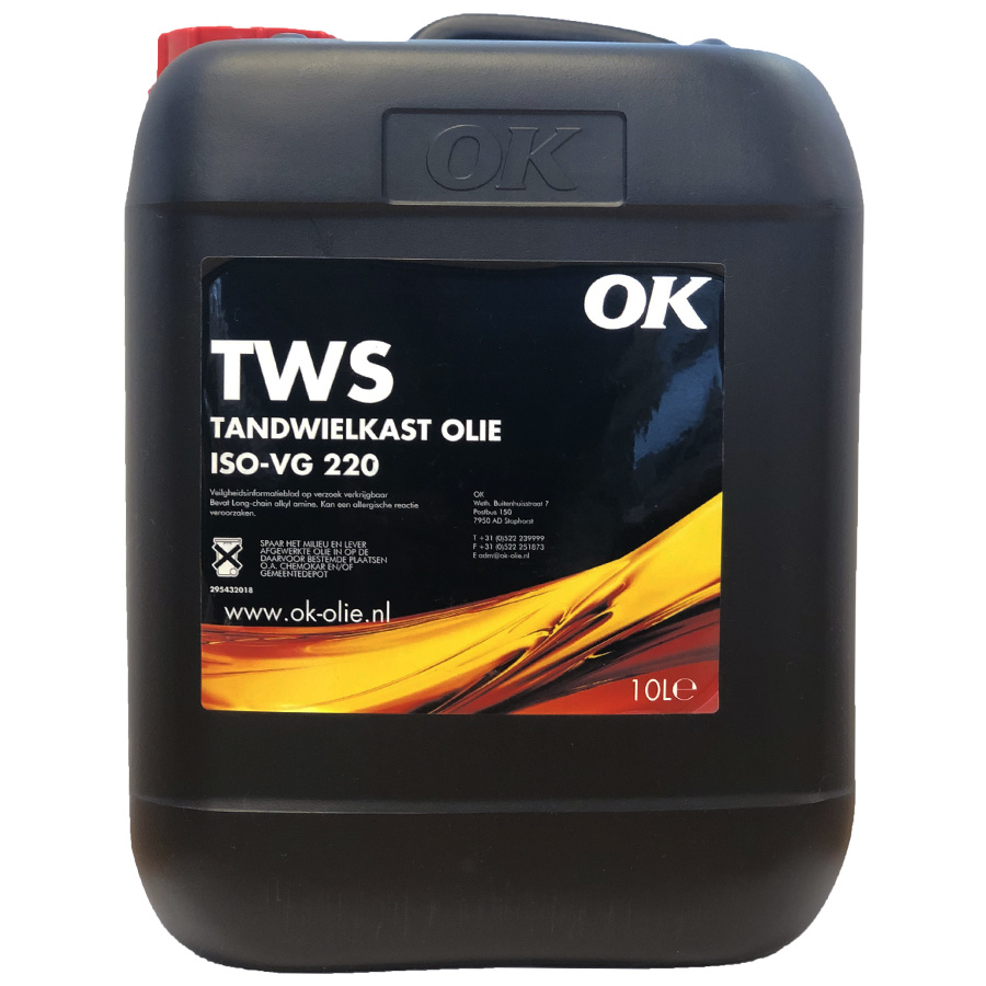 OK TWS ISOVG 220 Tandwielolie, 10 lt