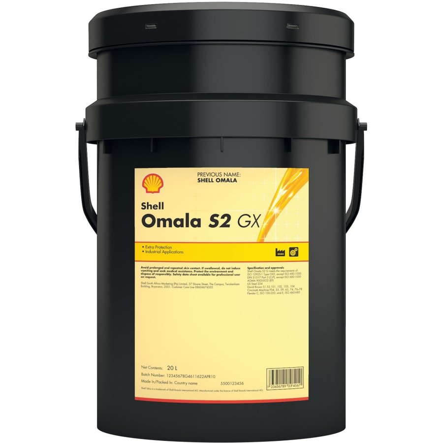 Shell Omala S2 GX 150 - Tandwielolie, 20 lt - Olievoordeelshop.nl