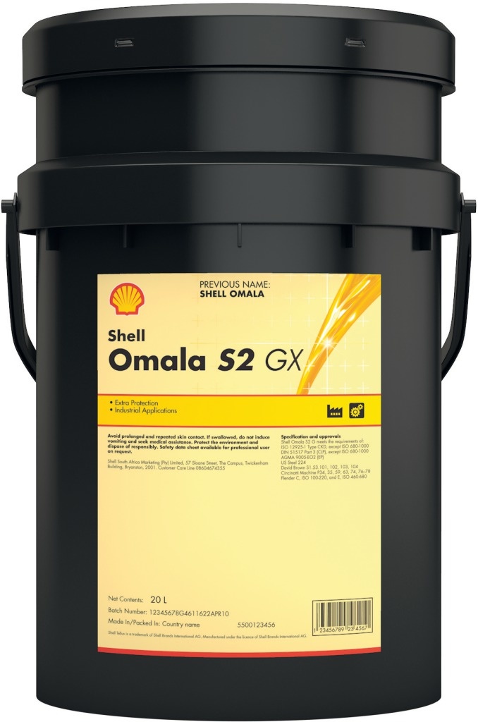 Shell Omala 220 Spec – Product Data Sheet from Shell Lubricants – TVHG
